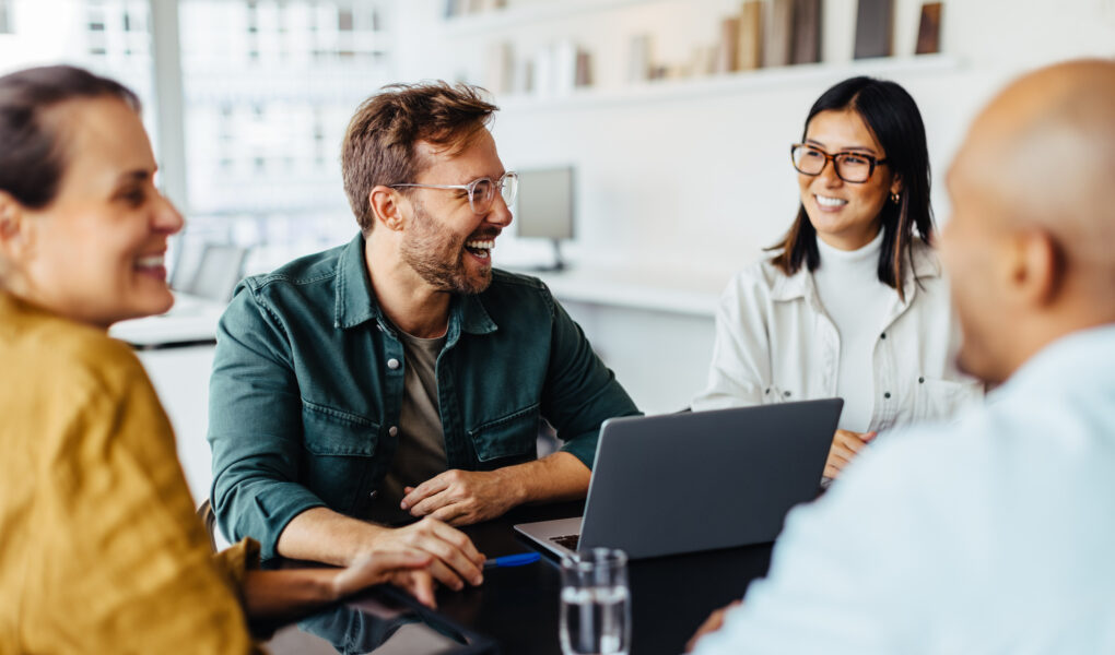 Business Leute beim Meeting