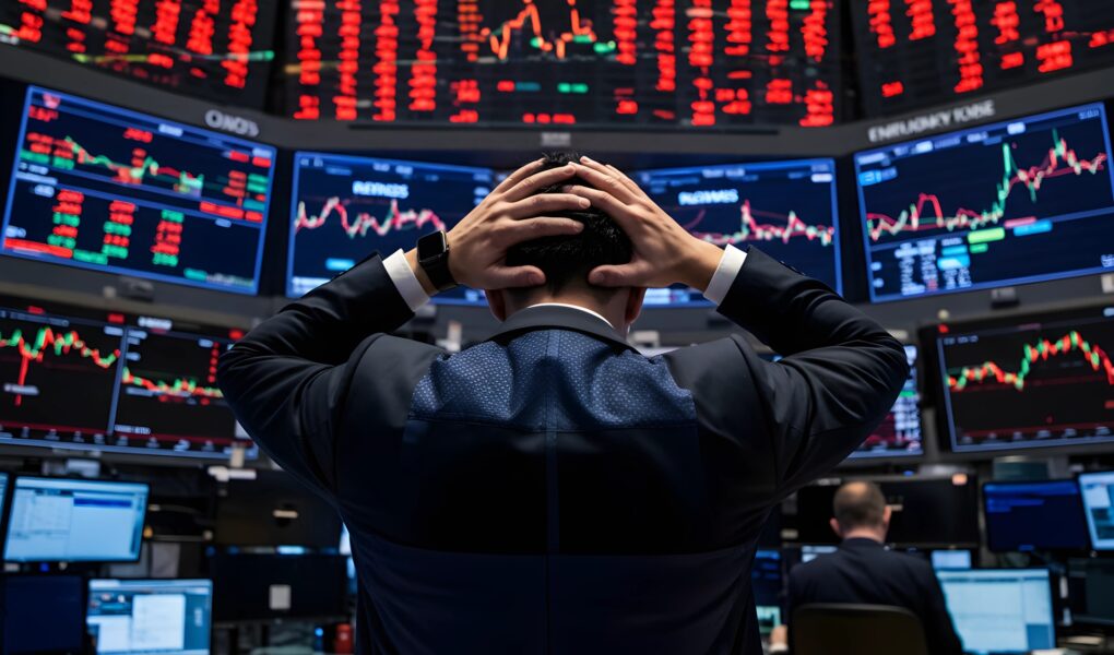 Trader unter Druck am Arbeitsplatz | Curcuma Kapseln